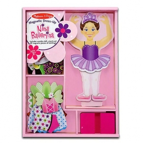 Melissa and Doug - Нина балерина с магнитни дрехи
